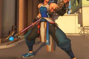 《守望先锋》全新中国英雄模型曝光！帅气干练